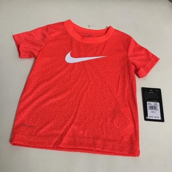 Nike cute orange dry-fit tee 6219 - Picture 3 of 6